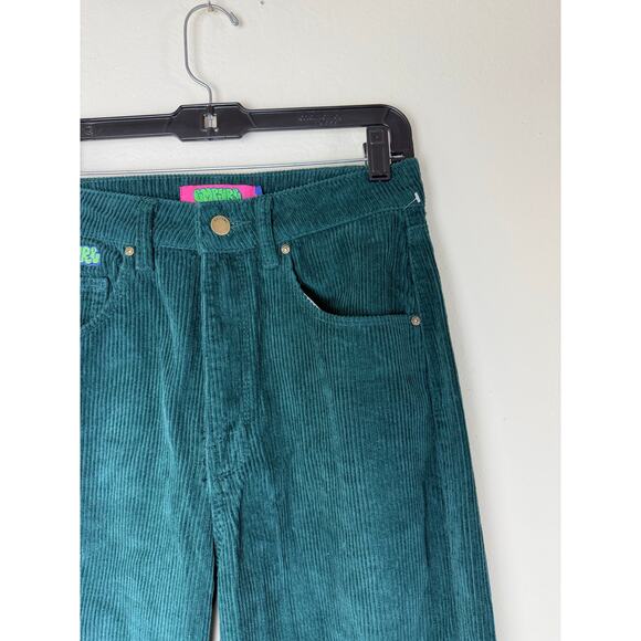 Empyre Tori Ponderosa Corduroy Skate Pants - Green, Size 4 - Picture 5 of 11